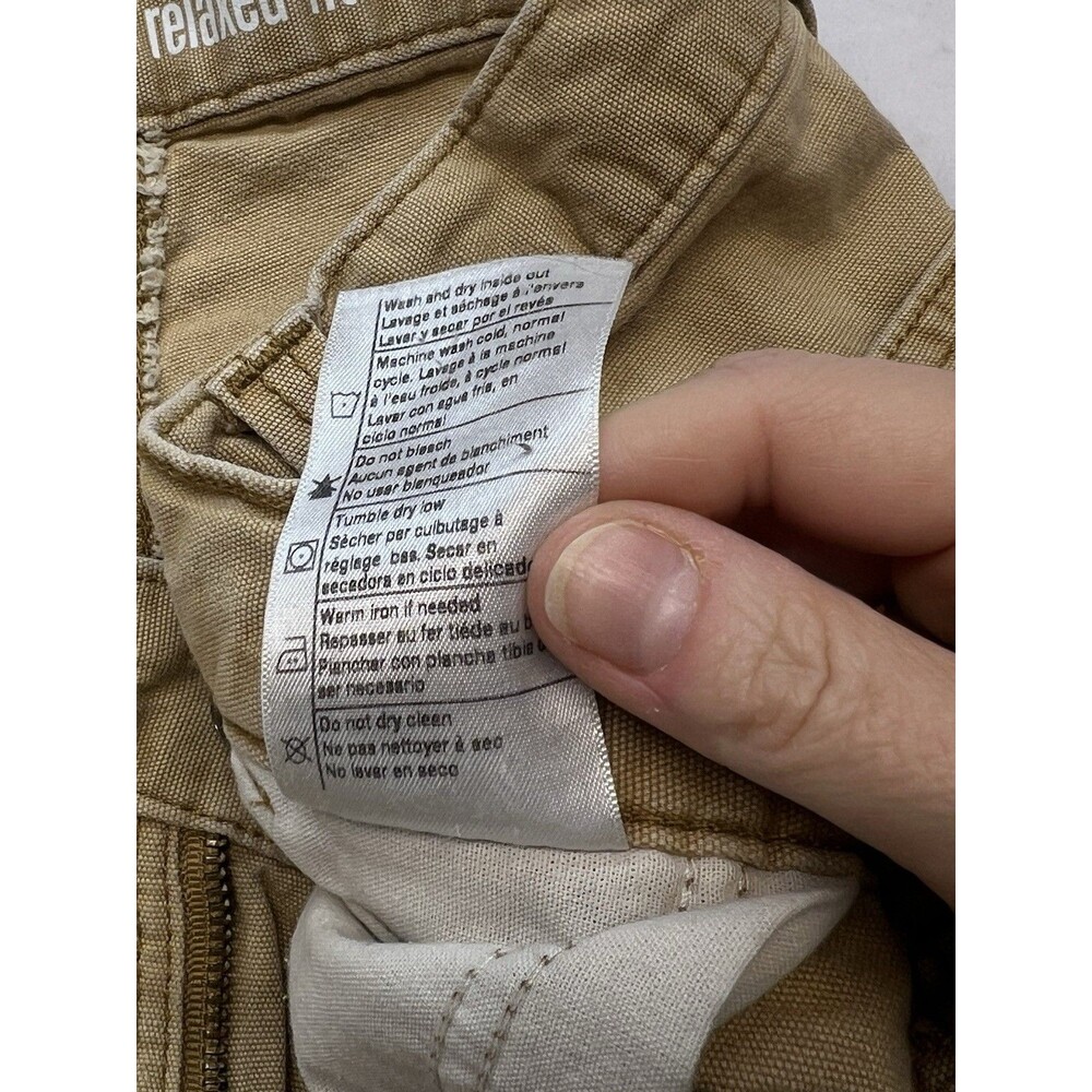 Carhartt Men's Rugged Flex Relaxed Fit Double Knee Utility Work Pants 36x30 - Picture 9 of 13